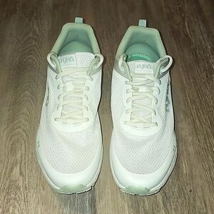 Ryka shoes, size 11, white, lightweight, and memory foam sole
